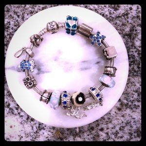 Authentic Pandora bracelet with all charms.